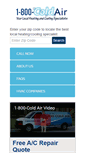 Mobile Screenshot of 1800coldair.com